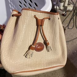 Vintage Dooney Bourke Bucket Bag 