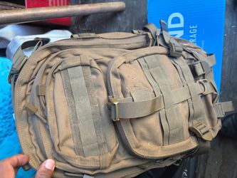 Tactical MOLLE Sling Bag Coyote Tan