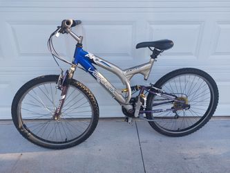 Mountain Bike Vertical PK7 Dual Aluminum Suspension Mountain Bicycle 26