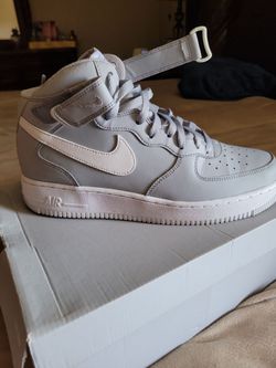 Nike Air Force 1 Mid '07 'Wolf Grey' sizes 10 men's