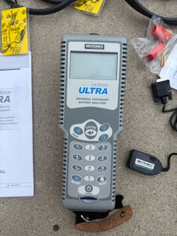 Midtronics Celltron ULTRA CTU-6000 Battery Analyzer Kit – Hard Case & Accessories