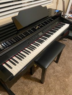 Williams Overture III 88-Key Console Digital Piano With Bench - Ebony