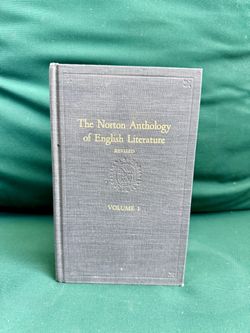 Vintage Norton Anthology of English Literature Revised Edition Vol 1 Hardcover