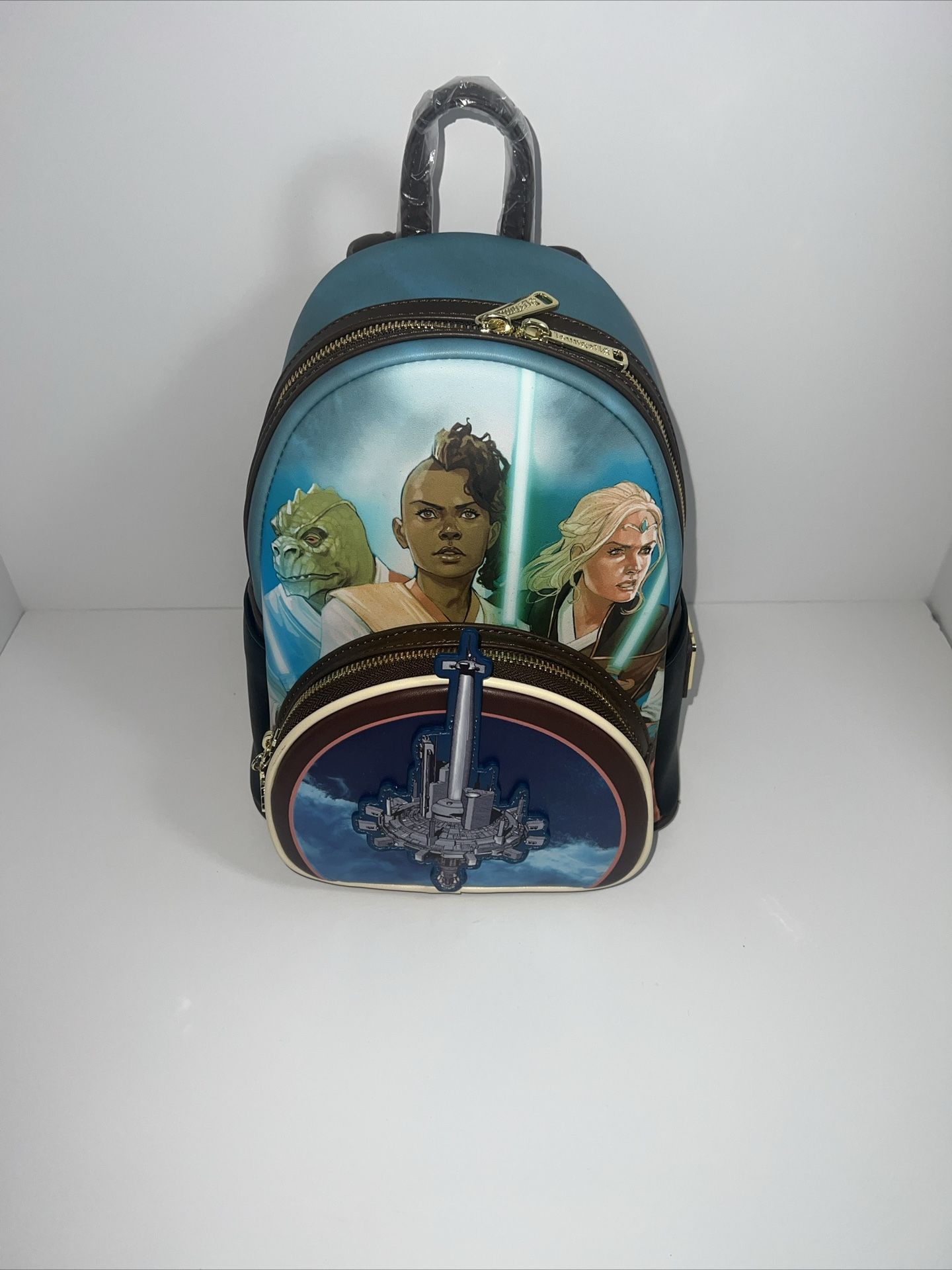 NWT Loungefly Star Wars High Republic Comic Mini Backpack Disney Lucas Film