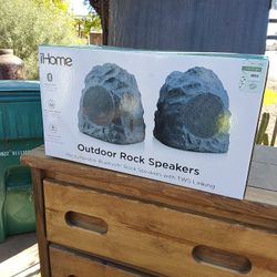 Out Door Rock Speakers Bluetooth 