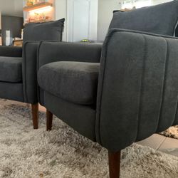 2 Accent chairs 
