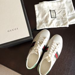 Gucci Ace sneakers Cat/pig Embroided