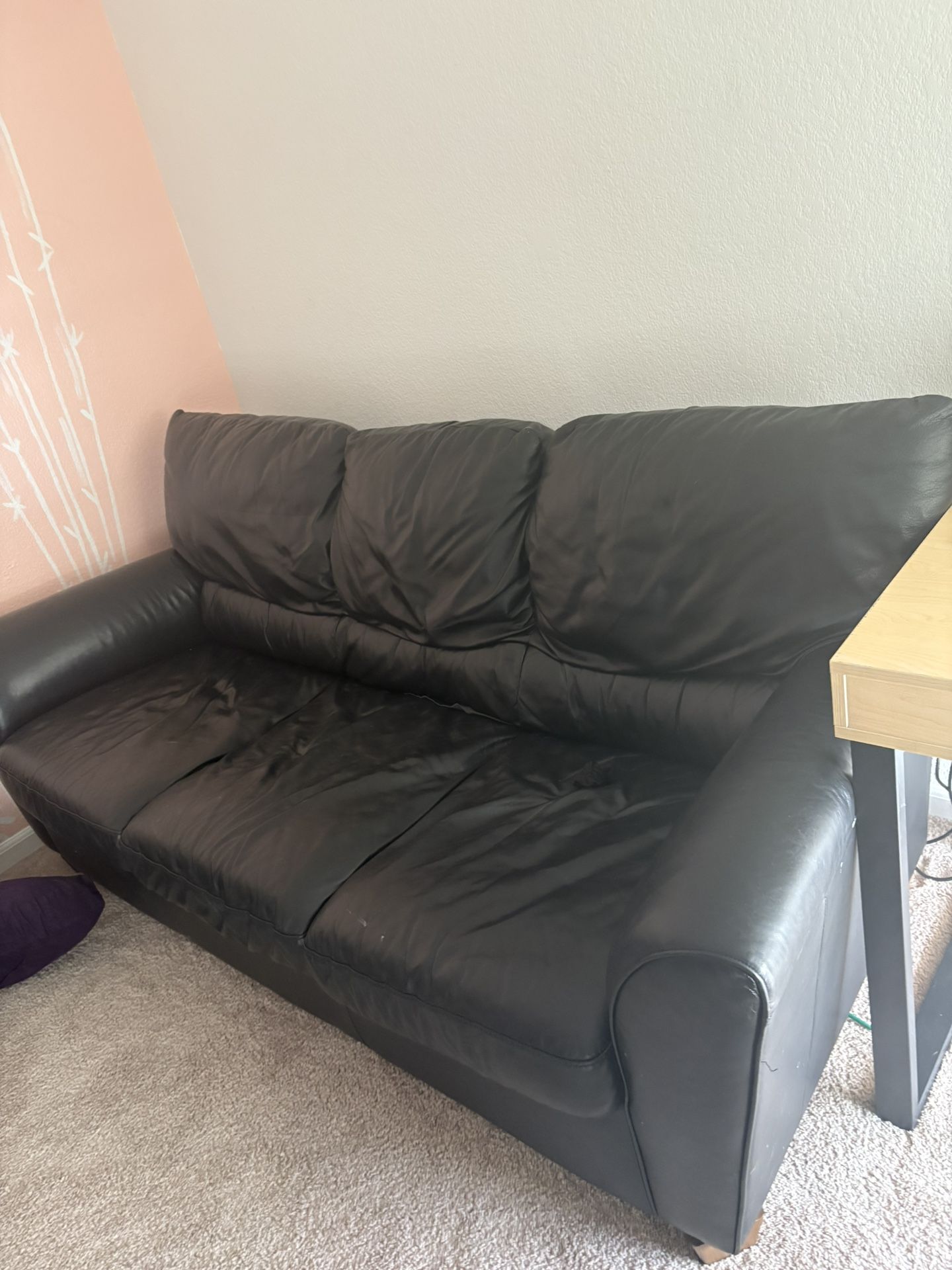 Leather Couch