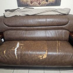 Leather Sofa