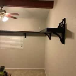 Custom Floating Shelves
