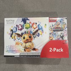 Pokemon Prismatic Evolutions ETB Booster Bundle Costco