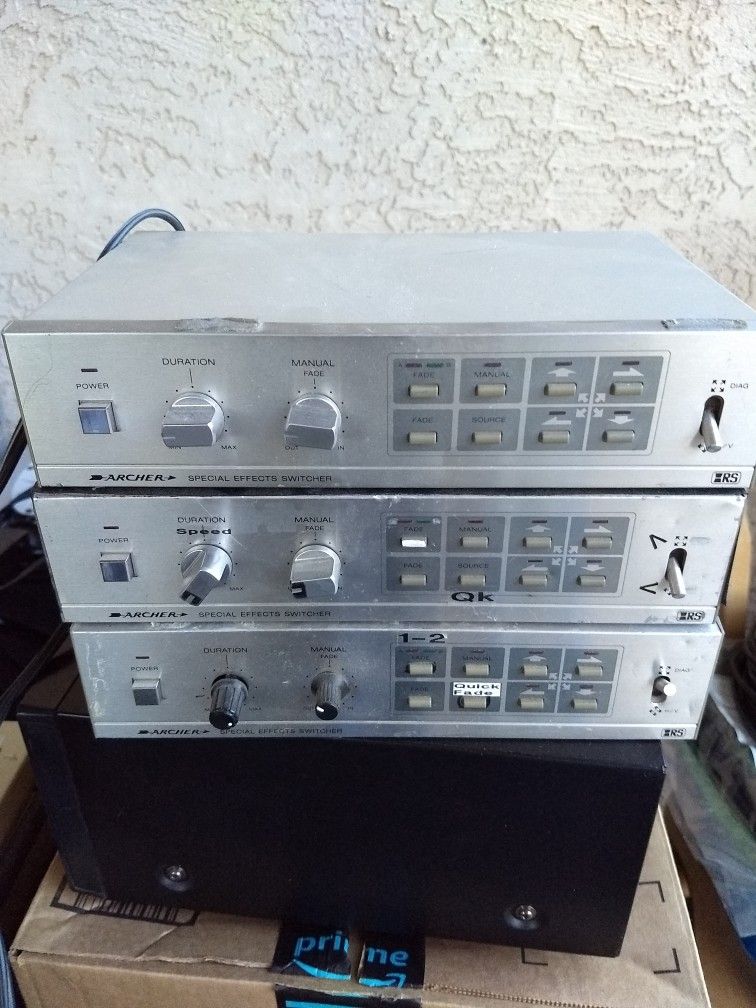 Radio shack video & audio mixer