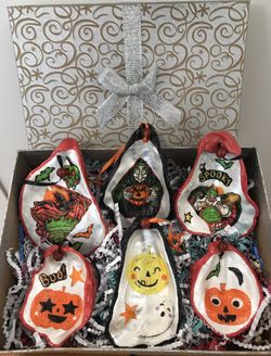 Halloween Seashell Ornaments