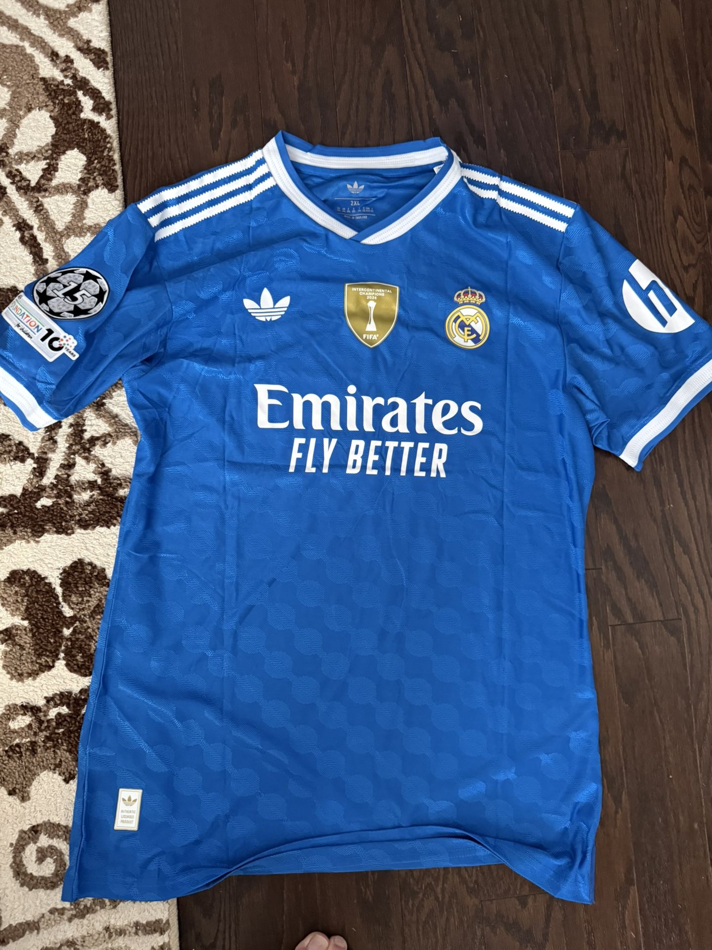 Mbape Real Madrid Jersey