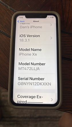 iPhone XR