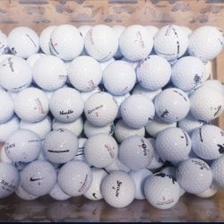 Callaway, Srixion, Nike, Talormade,  Titlelist, Bridgestone, Vice, Plus more.   50 Good Golf Balls for $25