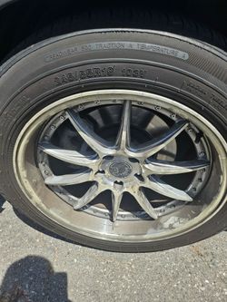 Wheels with tires