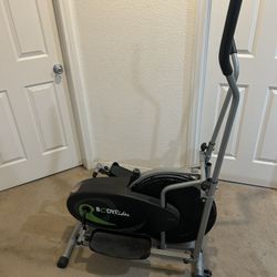 Body Rider Fan Elliptical Trainer with Air Resistance System, Adjustable Levels and Easy Computer BR1830