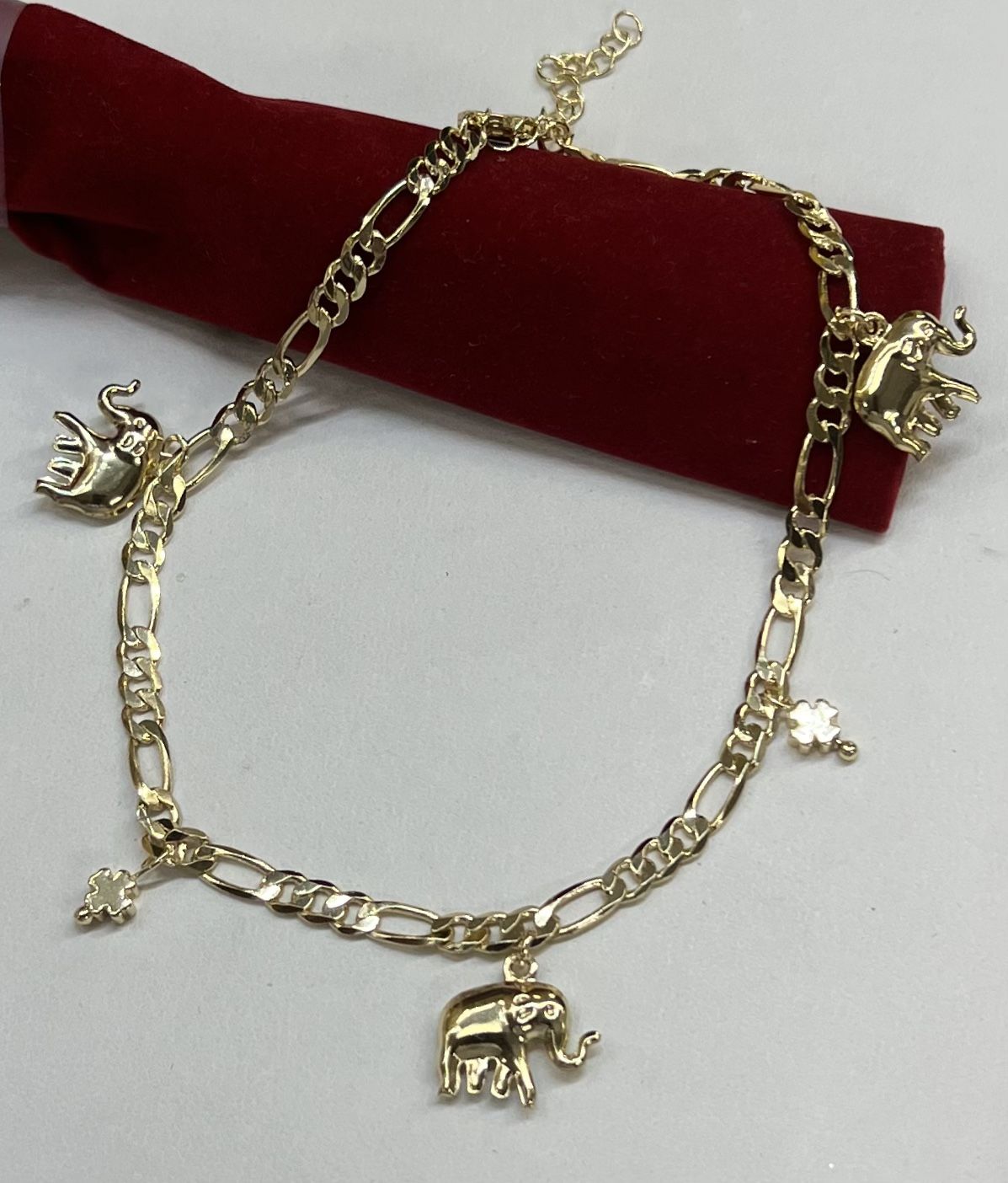 Anklet💥14k Gold Filled Teddy Bear Women Anklet Available In  - Can be worn in the shower -
