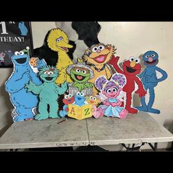 Sesame Street Big Cut Outs