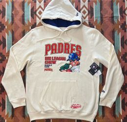 MLB Baseball San Diego Padres Big League Chew Pullover New Era Pullover Hoodie Large