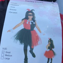 Harley Clown Halloween costume