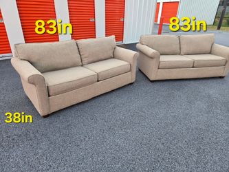 FREE DELIVERY Haverty's Couch Loveseat Sofa Living Room Set