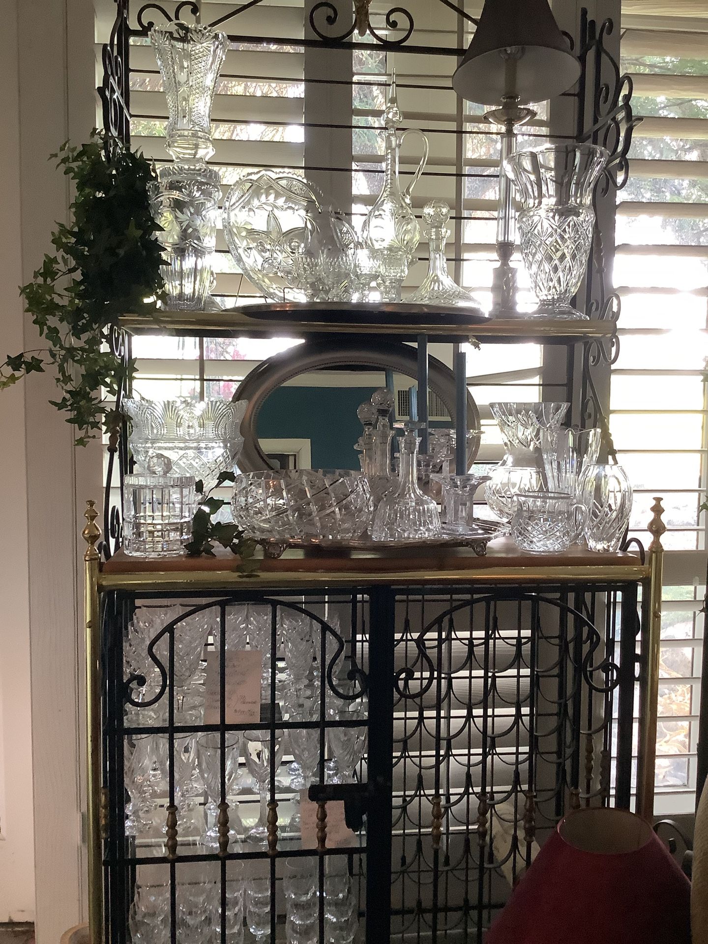 Downsizing My 51 Year collection Of CRYSTAL