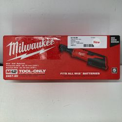 Milwaukee 2457-20 M12 12V 3/8" Cordless Ratchet