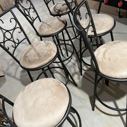 Bar Stools - Set Of 6