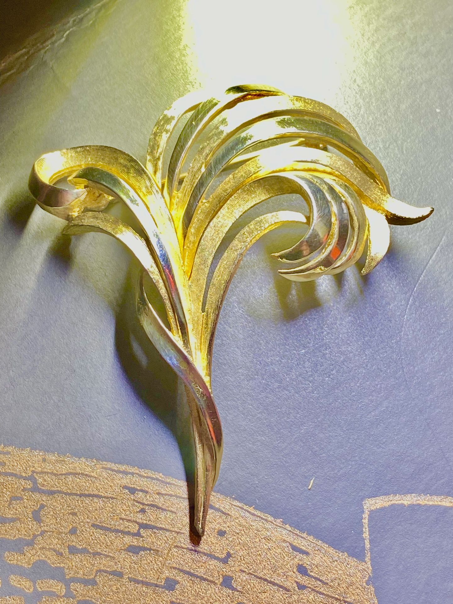 Estate " Crown Trafari" woman's/men brooch