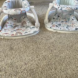 Infant sit me up seat