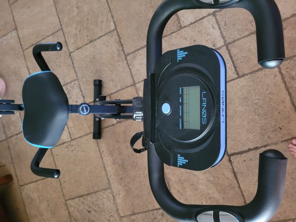 New Exercise Bike . Foldable Lightweight