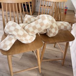 World Market Checker Pillows 