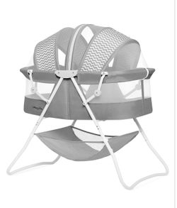 Dream On Me Karley Bassinet, Grey