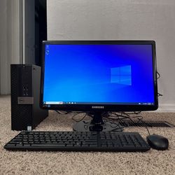 i3 Dell OPTIPLEX 3040 Desktop Computer System 