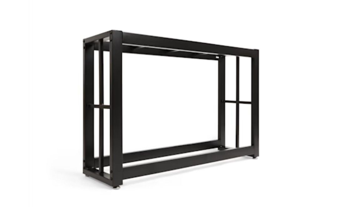 55 Gallon Aquarium Stand Metal Black (Fish Tank Stand)