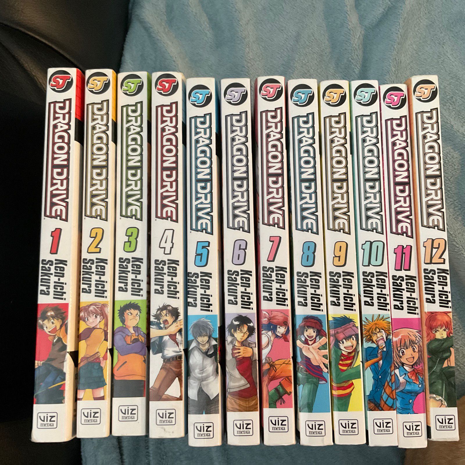 Dragon Drive Manga volumes 1-12 English VIZ Shonen Jump Ken-Ichi Sakura