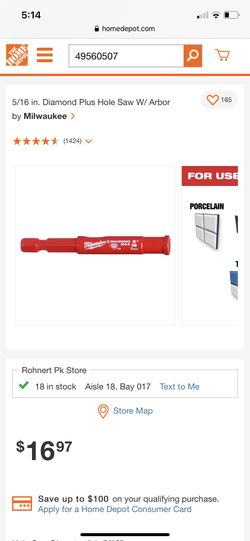 Milwaukee hole saw