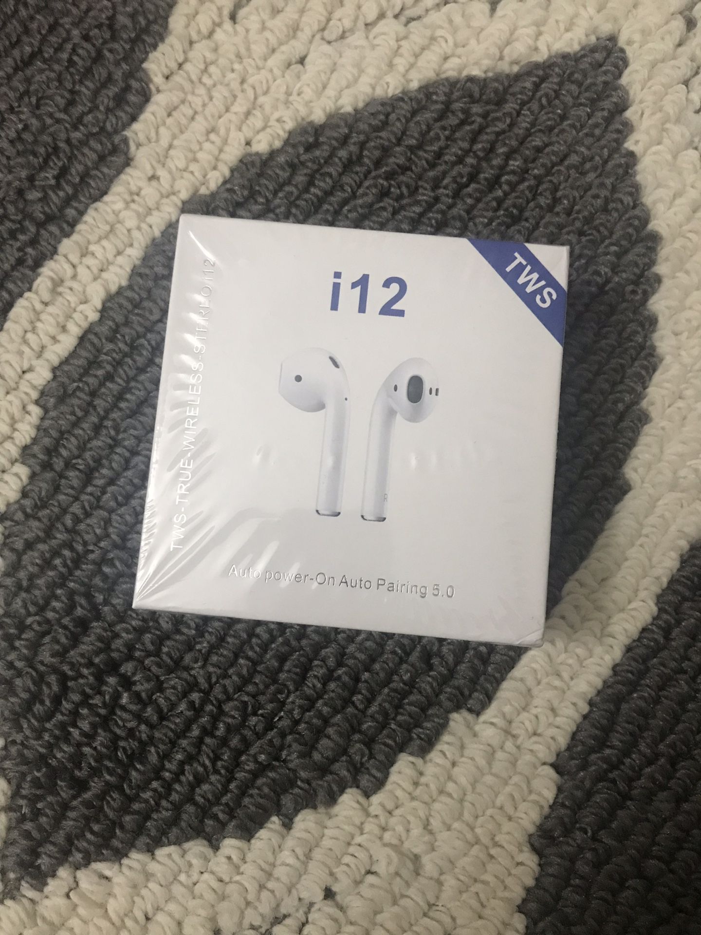 I12 tws wireless earphones AirPod style