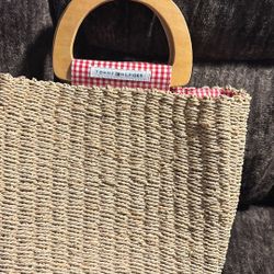 Tommy Hilfiger Women’s Straw Purse Almost Like New