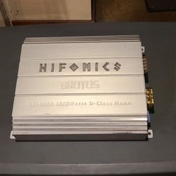 1000 W Hifonics Brutus Class D Amplifier