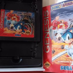 Sonic Spinball For Sega Genesis 