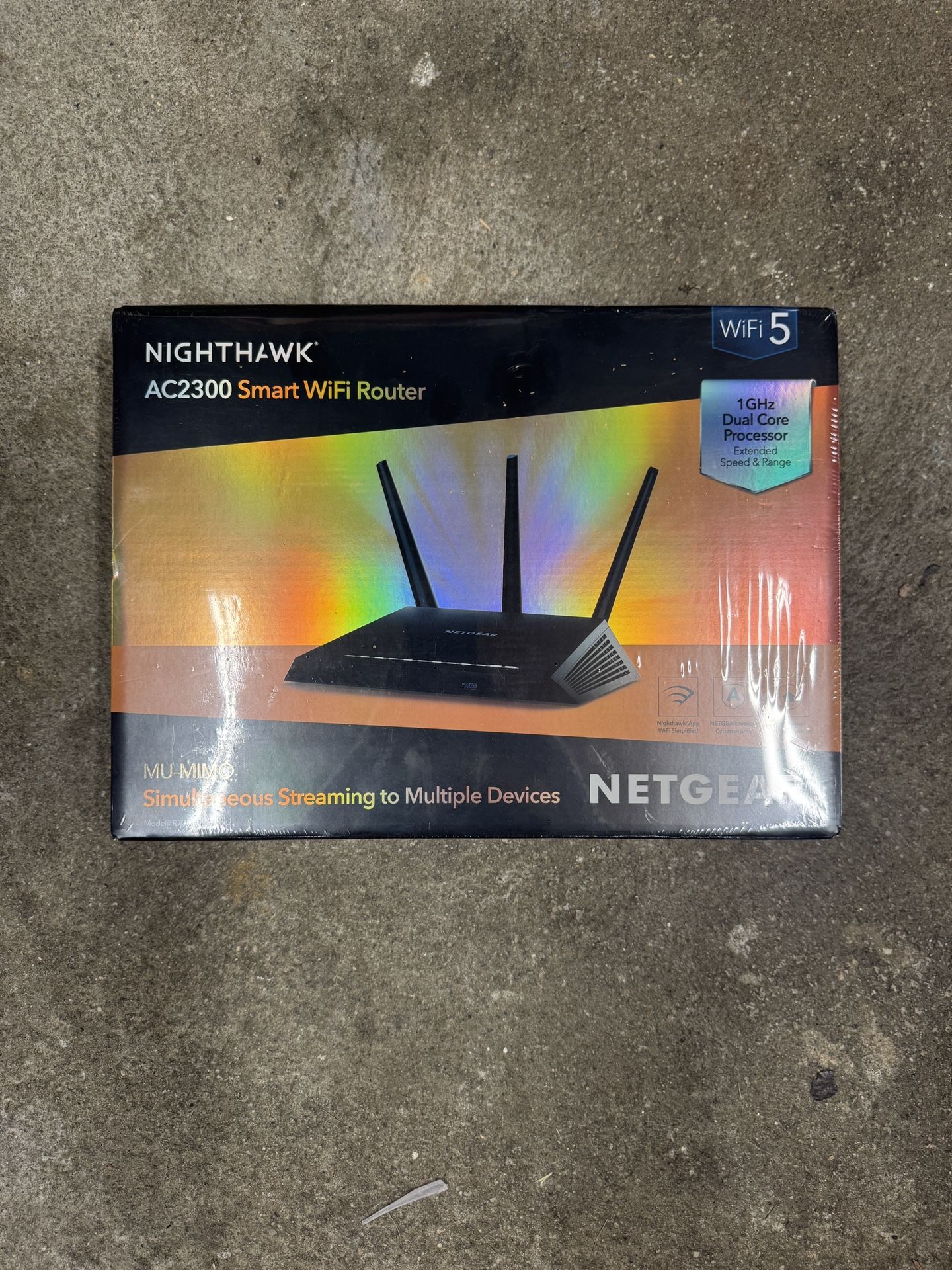 NETGEAR Nighthawk Smart WiFi Router- AC2300