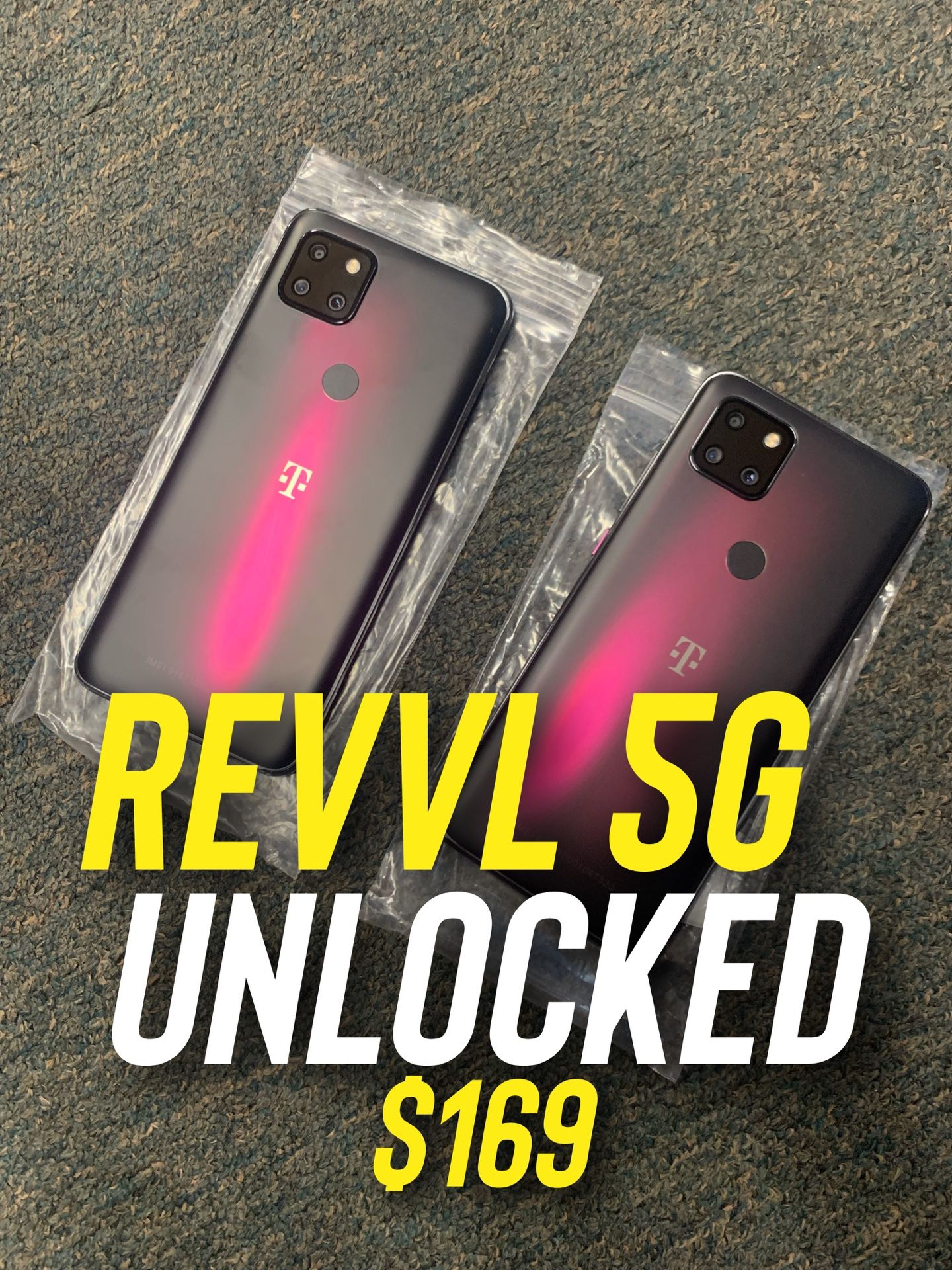 REVVL 5G UNLOCKED TODAY!!