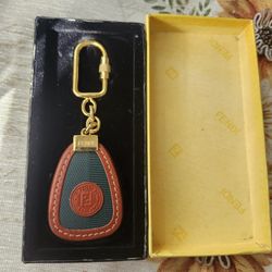 Vintage Fendi Roma Key Holder / Keychain