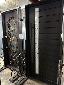 Wrought Iron Door