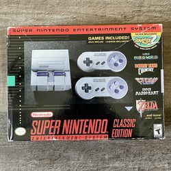 Super Nintendo Classic Edition (Box Only)