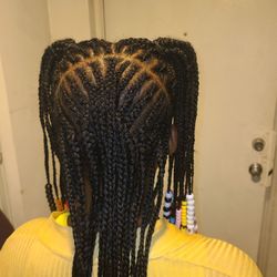 comb your hair into a braid