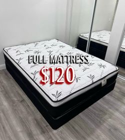 NEW FULL MATTRESS ONLY $120